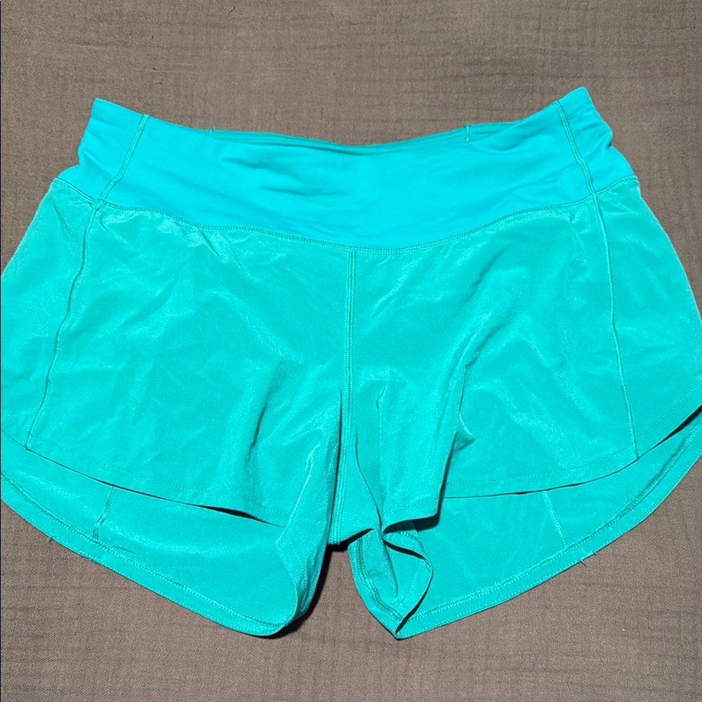 Lululemon Athletica Green Athletic Shorts